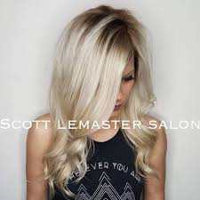 Sometimes Being An All Over Blonde Can Be A Lot Of Maintenance Change It Up With A Shadow Root Hair By Kendra At Scott Lemaster S Hair Shadow Hair Roots Hair