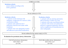 Flowchart Showing Selection Of Patients With Severe Asthma