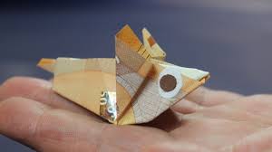 Dieser origami ist ein tolles gel. Geldscheine Falten Maus Geld Falten Geldgeschenk Basteln Geldscheine Falten Geld Falten Geldschein Falten Blume
