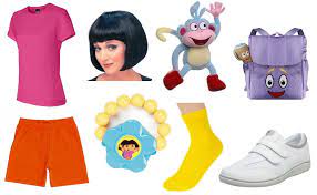 Make Your Own Dora The Explorer Costume Dora The Explorer Costume Explorer Costume Homemade Halloween Costumes