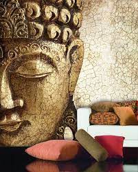Buddha Wall Mural Peel And Stick Wallpaper Fabric Decal Etsy Buddha Home Decor Buddha Buddha Decor