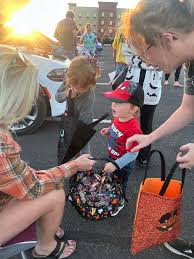 We had a good time Friday night looking at all the different cars that  everyone put a lot of work into. And, of course, the kids loved collecting  all the candy.