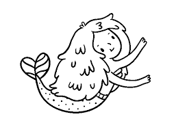 Clique na imagem que contém a pequena sereia colorir desenhos a pequena sereia para ampliar, depois clique com o botão direito e clique na opção salvar imagem. Desenho De Uma Pequena Sereia Para Colorir Colorir Com