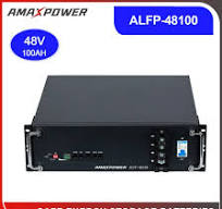 Amaxpower Factory Price Power Bank Rack Mounted LiFePO4 Station 48V/51.2V  100ah Solar Energy Storage Lithium Battery for Household and Telecom
