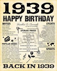 What year was the very first model of the iphone released? 1939 Fun Facts 1939 80th Birthday For Husband Gift For Etsy 80th Birthday Gifts 80th Birthday Happy Birthday Dad