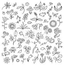 Stock Photography Search Royalty Free Images Photos Doodle Art Flowers Flower Doodles Floral Drawing