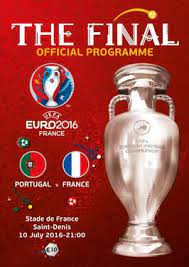 8:00pm, sunday 10th july 2016. Uefa Euro 2016 Final Wikipedia