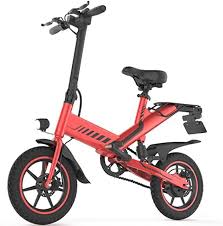 Ddl Erwachsenes Elektrisches Fahrrad Das Zwei Runden Elektroroller Mit Sitz 10ah E Bike Mit In 2020 Elektrisches Fahrrad Elektroroller E Bike