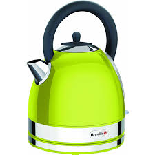 Breville Vkj535 Lime Stainless Steel Traditional Kettle Traditional Kettles Green Kitchen Accessories Lime Green Kitchen