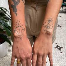 An eye is the dominant symbol of the hamsa tattoo, which holds a lot of meaning for the wearer. Ornamental Hands And Evil Eye Tattoo On The Wrist Some