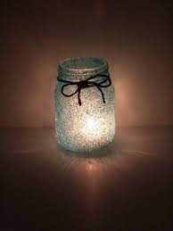 Maybe you would like to learn more about one of these? Amazon Com Blue Crystal Frosted Glass Lantern Mason Jar Wedding Table Centerpiece Candle Set Of Twelve Jar Handmade Products