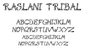 Black jack is a modern vintage font that comes with a stylish tattoo inspired design. Free Tattoo Fonts With Tribal Designs To Boost Your Font Collection