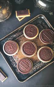 shortbread cookies with chocolate (petit ecolier-style) -- vegan,  gluten-free