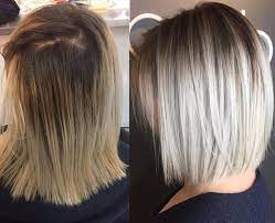 Drop Root And Babylights To Transform This Babe Tranformationtuesday Hair Styles Shot Hair Styles Short Hair Styles