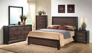 E503 Series Honey Black Finish Bedroom Set In Portland Oregon Bedroom Set Bedroom Sets Queen Furniture