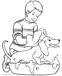 Printable pet care coloring pages. Animal Coloring Sheets Pet Puppy Dog Coloring Page Animal Coloring Pages Cartoon Coloring Pages