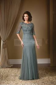 2015 Latest Design Graceful Lace Chiffon Godmother Dress Long Elegant Brides Mother Dresses Fo Godmother Dress Mother Of The Bride Gown Mother Of Groom Dresses