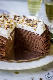 Chocolate Cappuccino Hazelnut Crepe Cake Rezept Backrezepte Schokoladencrepes Und Dessert Ideen