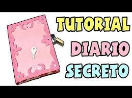 Como Hacer Un Diario Secreto Youtube