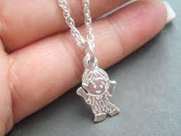 Sterling Silver New Mom Necklace Baby Boy Charm Necklace Etsy Charm Necklace Silver Mom Necklace Unique Jewelry Necklace