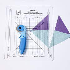 Perfect Half-Square & Quarter-Square Triangles Ruler - June Tailor