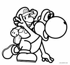 Piranha plant plant of mario. Printable Yoshi Coloring Pages For Kids