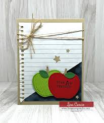 One option is to make a homemade card to show that you are grateful for the work your teacher does. How To Make A Diy Teacher S Day Card Lisa S Stamp Studio