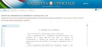 Il regolamento entra in vigore il 19 marzo 2018, ma dovrà essere applicato dai soggetti interessati, al più tardi, a partire dalla data di inizio del loro primo esercizio finanziario che cominci il 1° gennaio 2018 o successivamente. Ucina Pubblicato In Gazzetta Ufficiale Il Registro Telematico Www Pressmare It