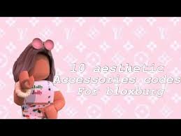 This bloxburg code used to give a credit of 200 coins to everyone. 10 Aesthetic Accessories Codes For Bloxburg Youtube