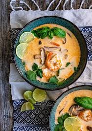 The coconut broth is fragrant and rich, coating the noodles well. Best Ever Thai Coconut Soup Recipe How To Make It