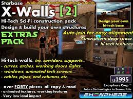 (florida (us), 27 jan 1987 Second Life Marketplace The X Walls 2 Extras Expansion Pack