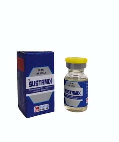 Sustamix 10ml Injection (Testosterone Mix Compound) 250mg/Ml, at ₹ 1500/vial | Cernos Depot in Nagpur | ID: 2853512805033