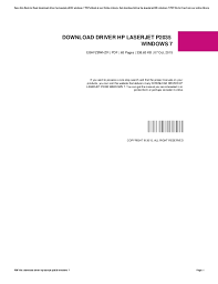 Hp laserjet p2035n printer driver download link for windows. Driver Hp Laserjet P2035 Windows 2000 Gallery