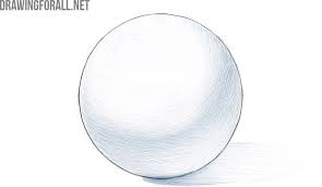Make sure that the horizontal line is in the middle of the circle. How To Draw A Realistic Ball