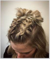 Here's a video that shows how to do french braids on short hair. 97 Interesting Braids For Short Hair 2020