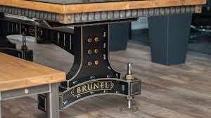 The Brunel Table Luxury Industrial Table Steel Vintage Uk