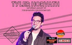 TYLER HORVATH presented by Commonwealth Comedy Club