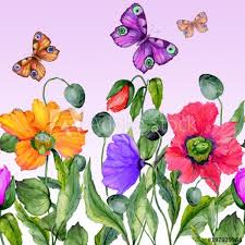 Art print butterfly rainbow pop art splatter portrait colorful | etsy. 45 Easy Flower Painting Ideas For Beginners Easy Flower Painting Daisy Painting Flower Painting