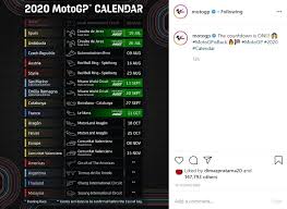Motogp eropa akhir pekan ini akan mengawali tiga balapan beruntun sepanjang november di akhir musim 2020. Sudah Rilis Ini Jadwal 13 Seri Balapan Motogp Terbaru 2020