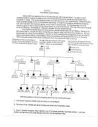 Where to download pedigree 3 hemophilia the royal disease answers. Sexlinkage Practice14