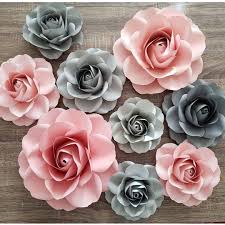 Molde de flores de papel. Flores De Papel Paso A Paso Moldes