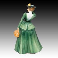 The green lydia was a limited production. Sold Price Royal Doulton Figurine Prototype Lady Green Dress July 6 0118 1 00 Pm Pdt