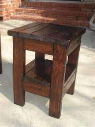 Tryde End Table With Shelf Updated Pocket Hole Plans Wood Diy Furniture Diy Diy End Tables