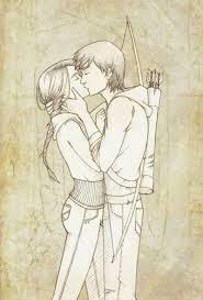 The best selection of royalty free couple kissing love sketch valentine vector art, graphics and stock illustrations. The Hunger Games Cute Couple Drawings Kissing Drawing Boy Sketch