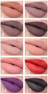This is natasha denona's first liquid lipstick and there is a total 19 shades for $25 each. Pomada Dlya Gub Natasha Denona Mark Your Lips Liquid Lipstick Otzyvy