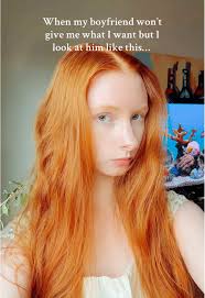 Red Hair Girl Blue Eyes Spanish Boyfriend