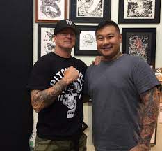 Flyrite 20th anniversary tee white $ 20.00. Chinese American Tattoo Artist Steven Huie Flyrite Tattoo Releases 20th Anniversary Video Unite Asia