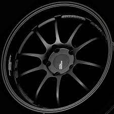 This wheel is available in machining & racing hyper black and mat black. Yokohama
