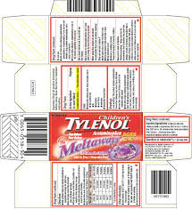 Childrens Tylenol Tablet Chewable Mcneil Consumer