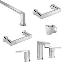 If you're selecting a bathroom faucet with a new finish, consider updating the rest of your bathroom hardware as well. Pin On Products